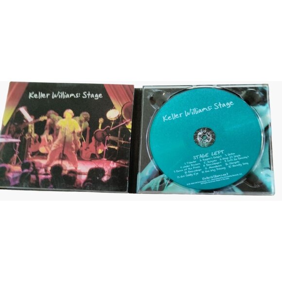 Keller Williams Stage 2 Disc Live Concert CD Album 2004 KW Enterprises - Picture 4 of 7